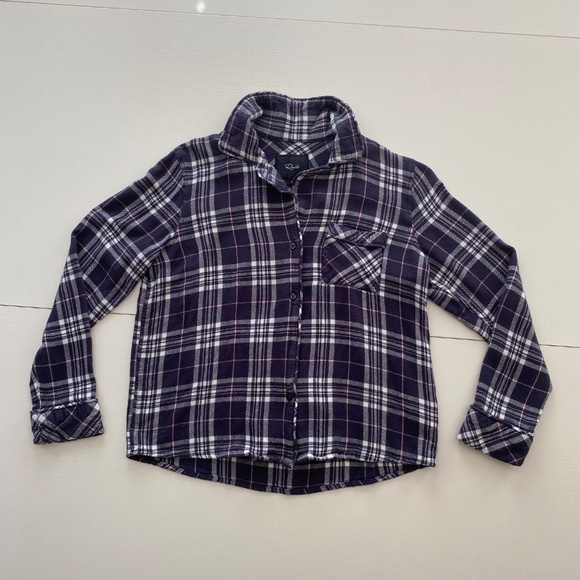 Rails Clara Flannel Pajama Top Size Small - Picture 3 of 17